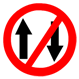 One way signs-vehicles prohibited in one direction